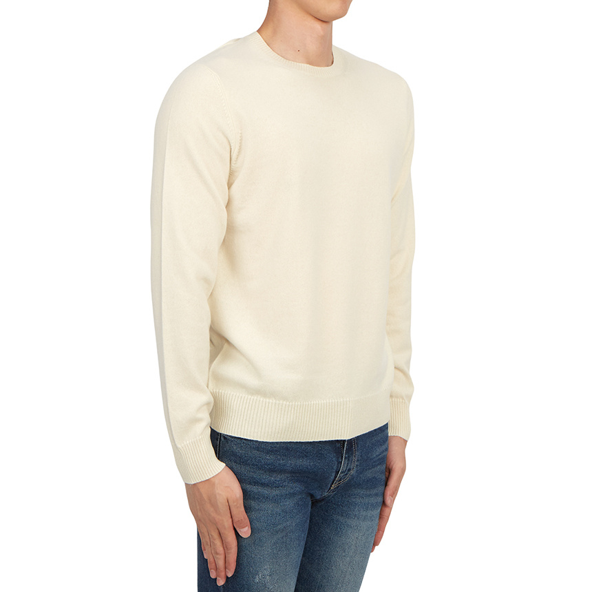Drumohr Long-sleeved Sweater In White