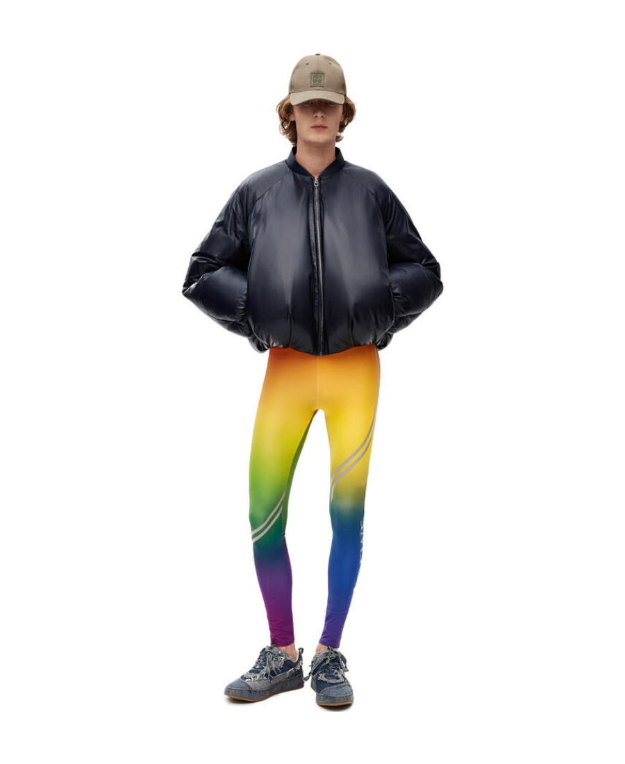 Loewe Rainbow Leggings In Multicolor