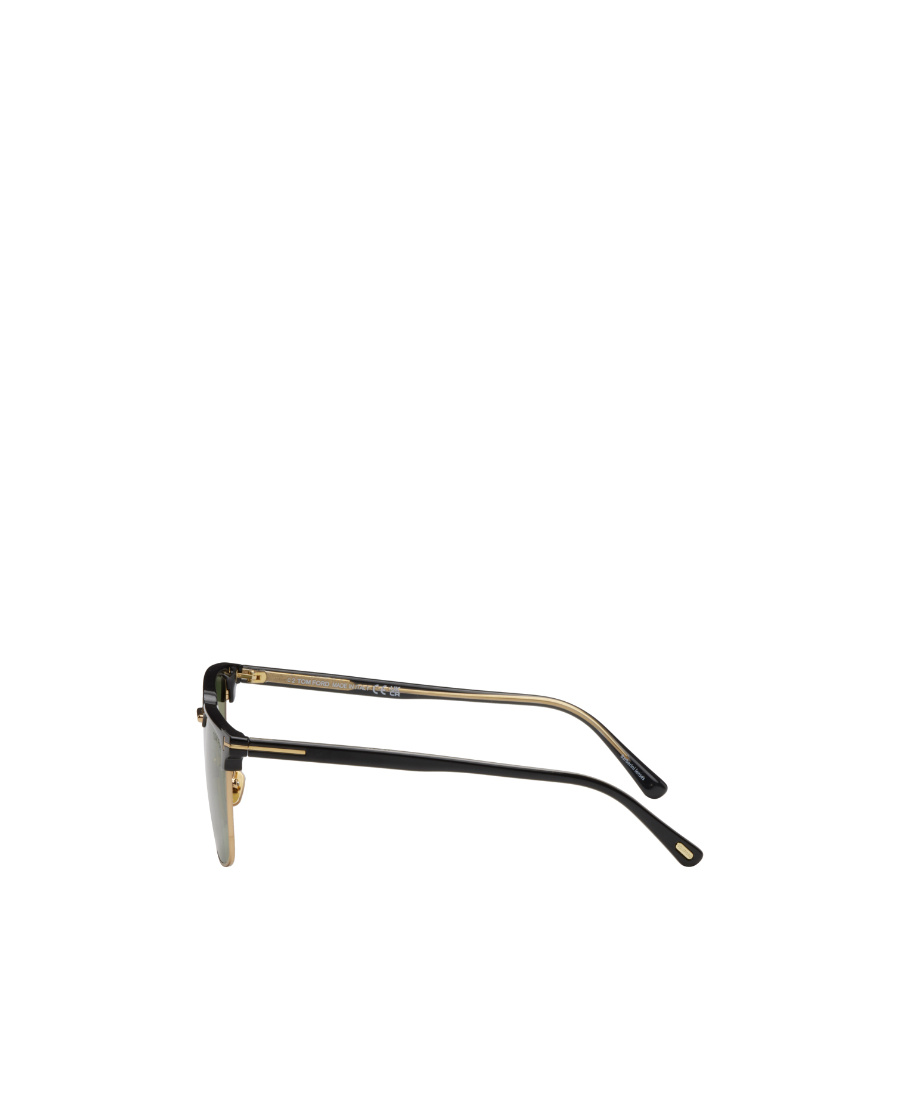 Tom Ford Logo Sunglasses In Green