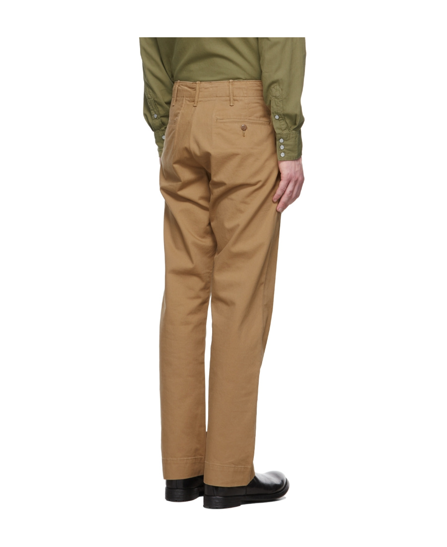 Rrl Belt Loop Casual Pants In Brown