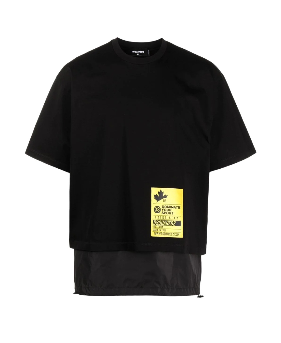 Dsquared2 Logo T-shirt In Black