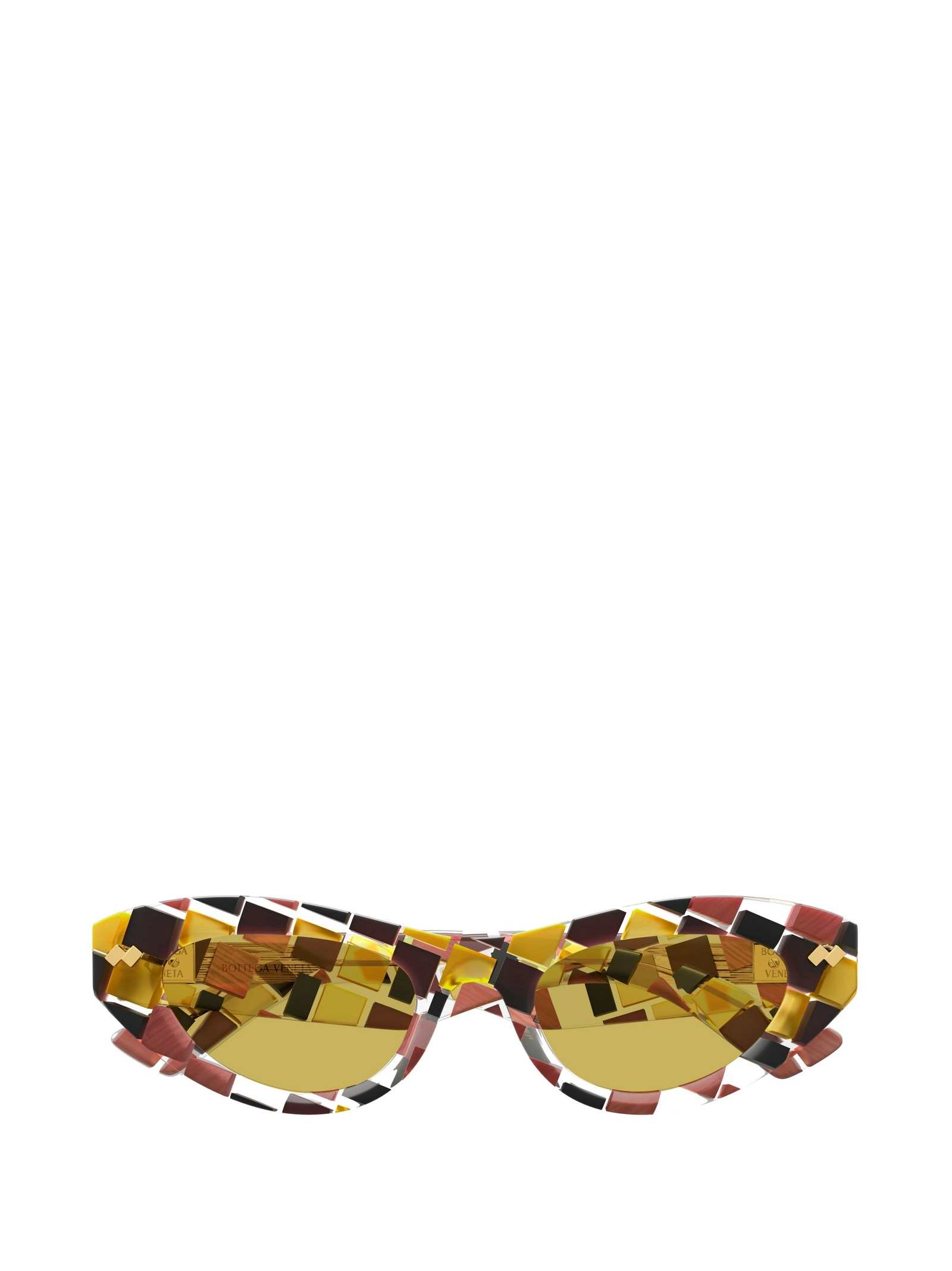Bottega Veneta Eyewear Cat-eye Frame Sunglasses In Brown