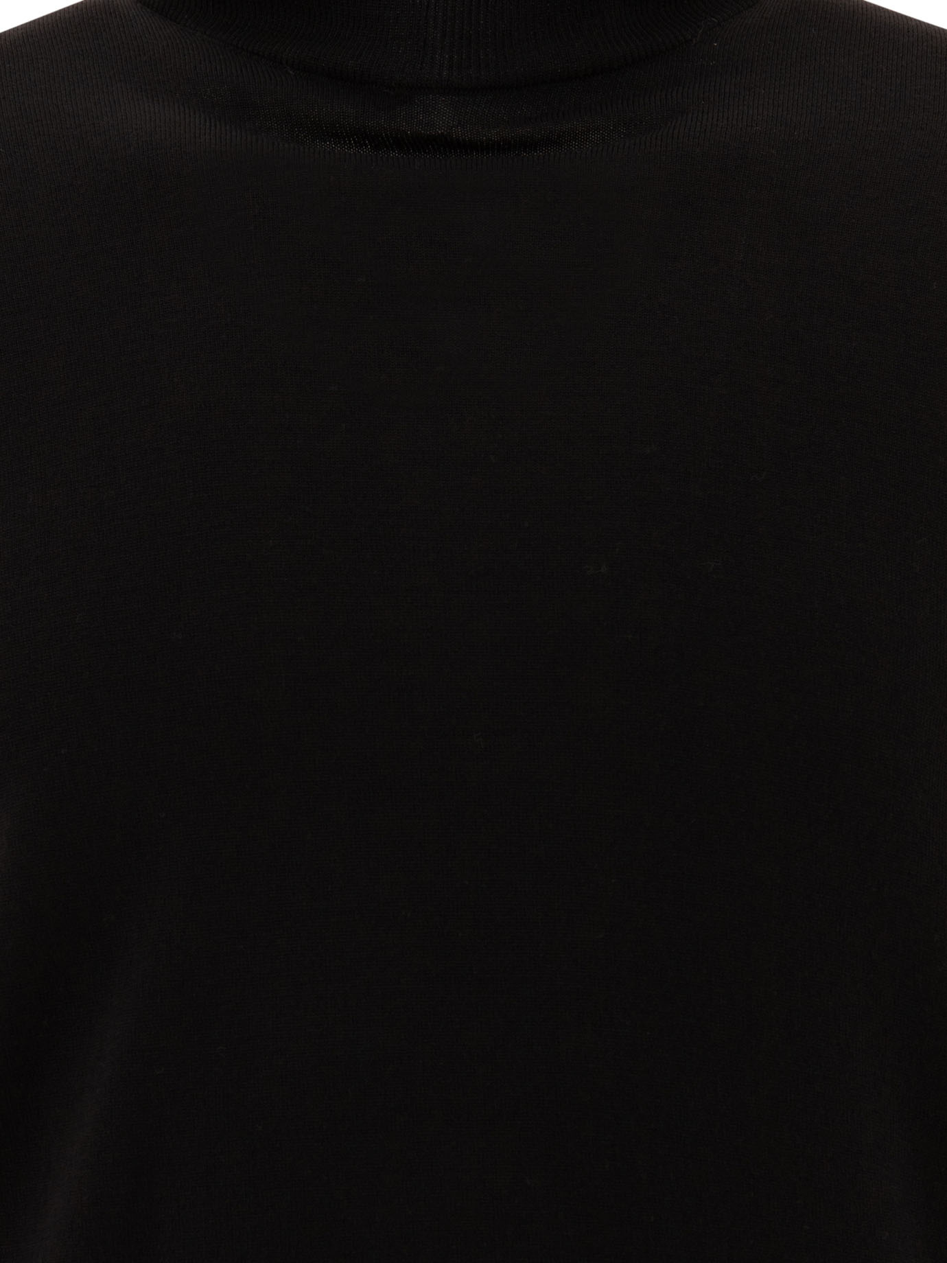 Zanone Men's Sleek Turtleneck Sweater In Black