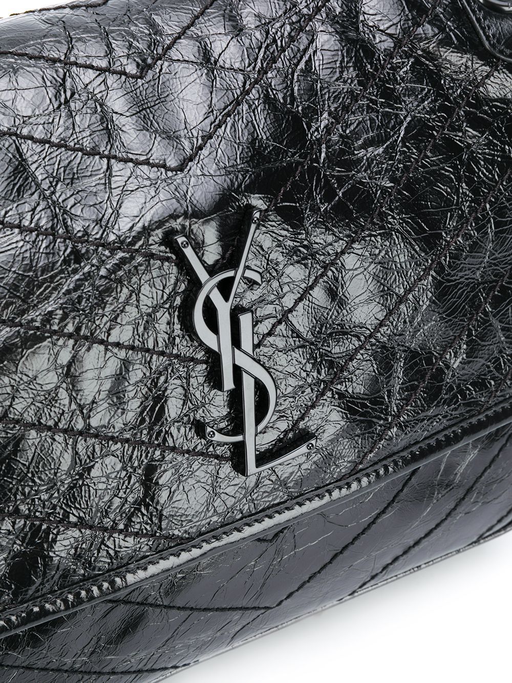 Saint Laurent Medium Niki Shoulder Bag In Black