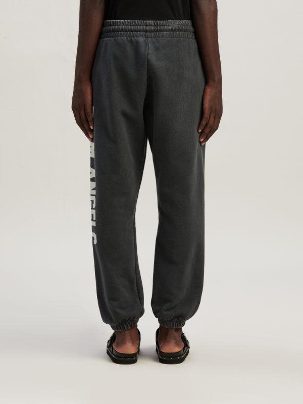 Palm Angels Pantaloni Sportivi Con Stampa In Black