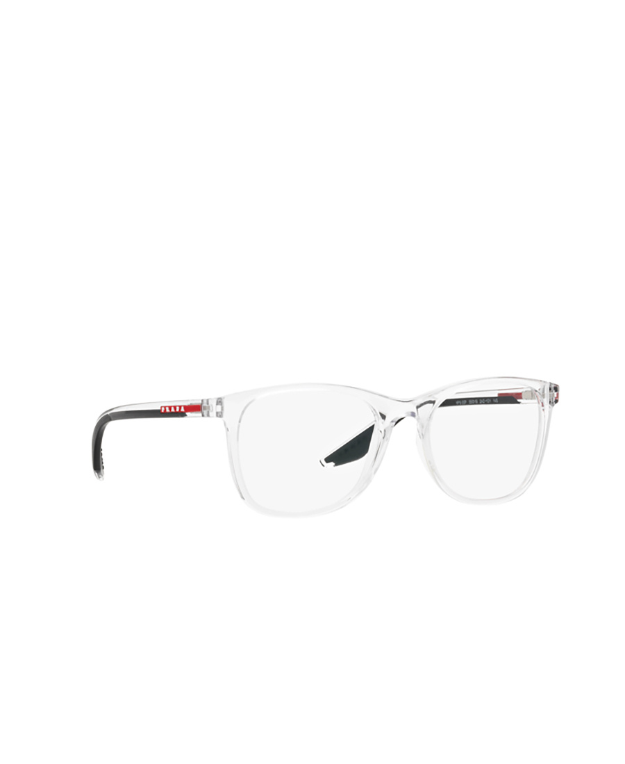 Shop Prada Eyewear Square Frame Glasses In White
