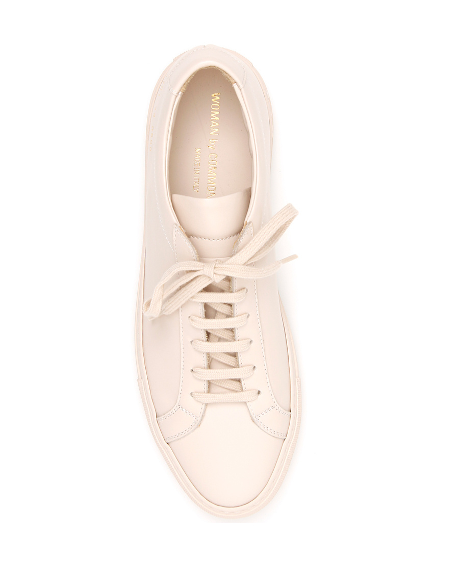 Common Projects Original Achilles Leisure Sports Shoes In Nude