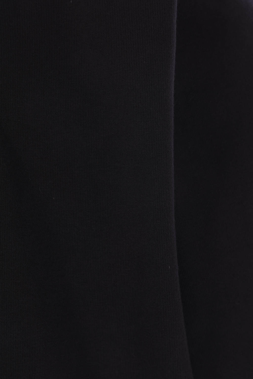 Rick Owens Drkshdw Round Neck Short Sleeve T-shirt In Black