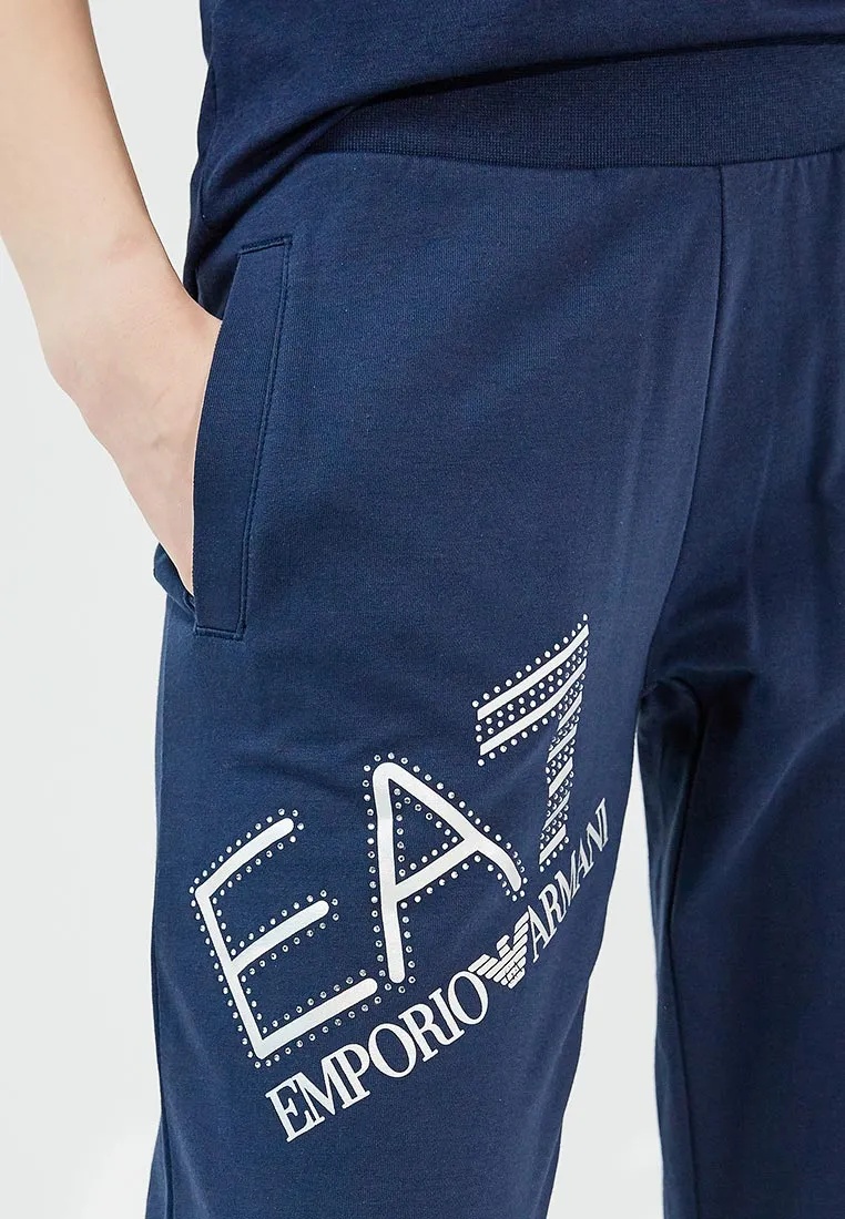 EA7 LOGO SWEATPANTS 