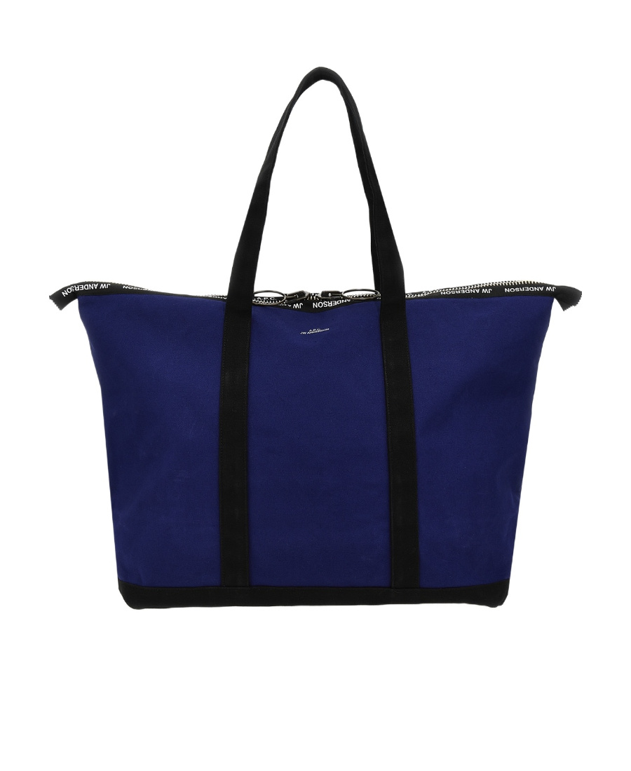 Apc X Jw Anderson Logo-print Tote Bag In Blue