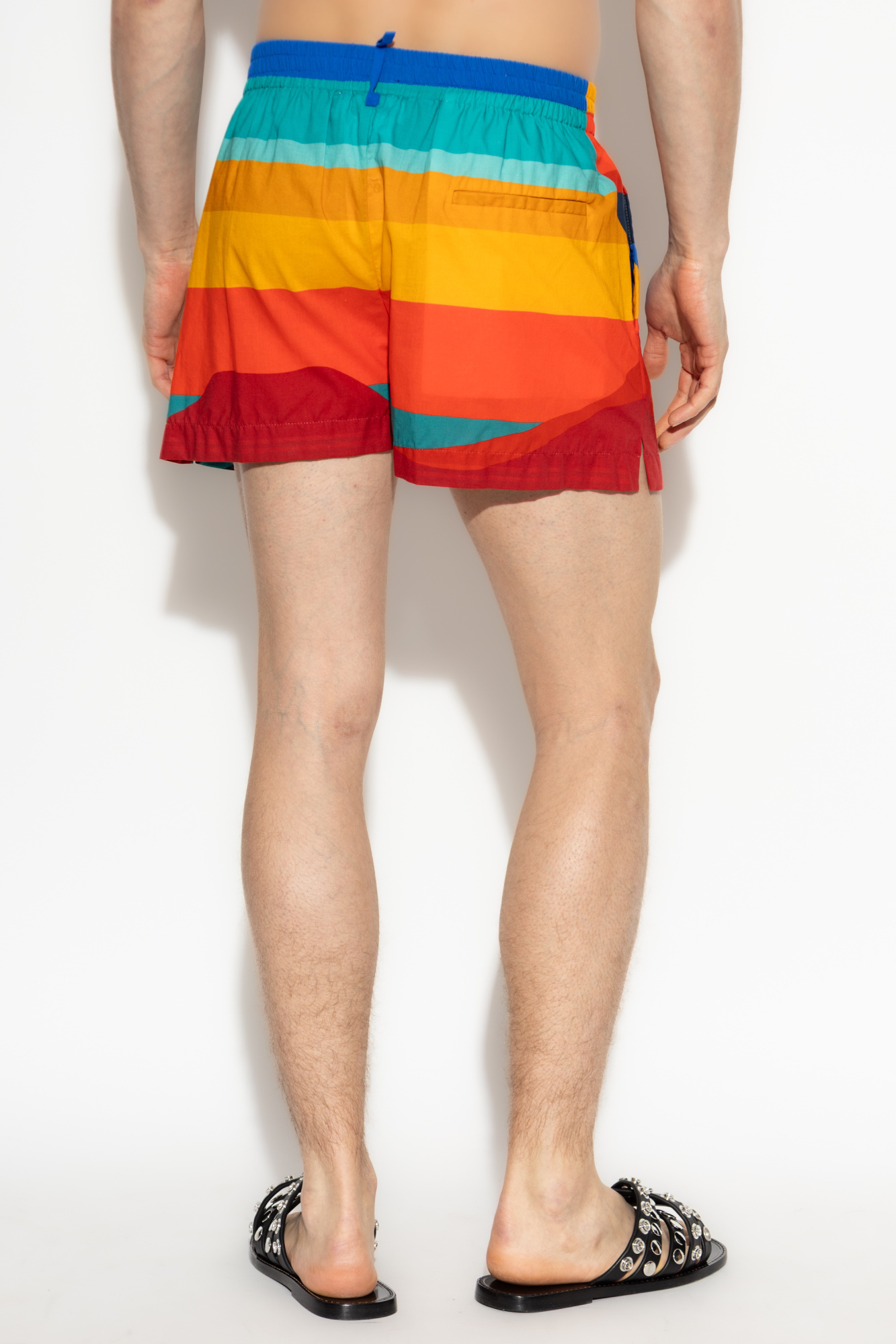 Dsquared2 Summer Lovers Sunset Shorts In Multi