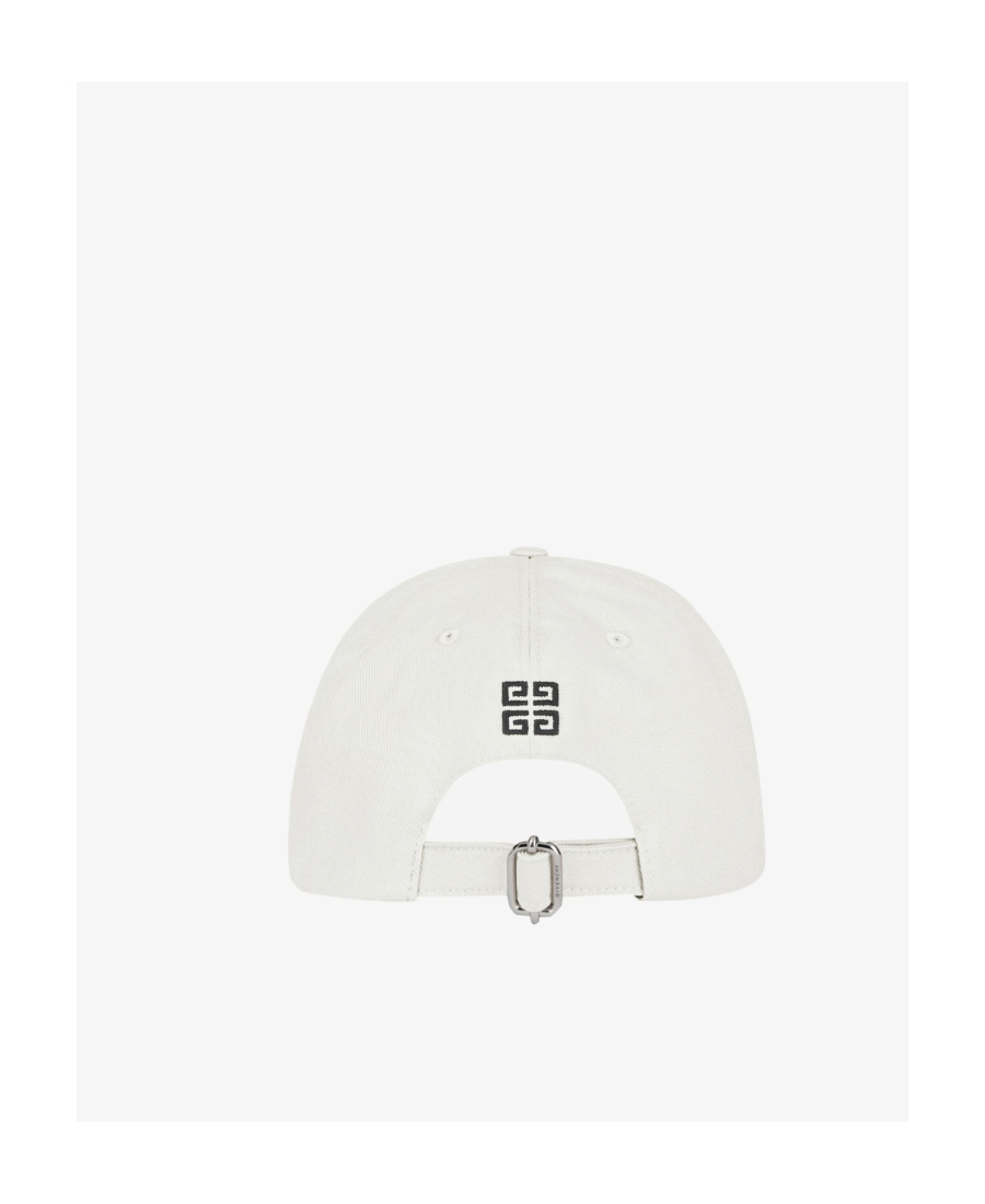 Givenchy Logo Embroidered Baseball Cap In White