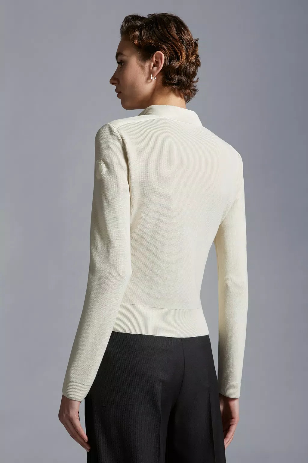 Moncler Panelled-design Jacket In White