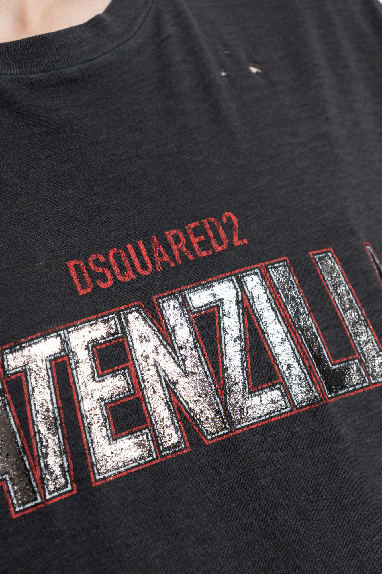 Dsquared2 Short Sleeve T-shirt In Grey