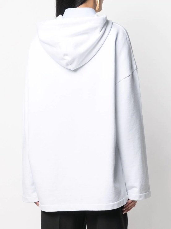 Off-white Watercolour Arrows Hoodie In White