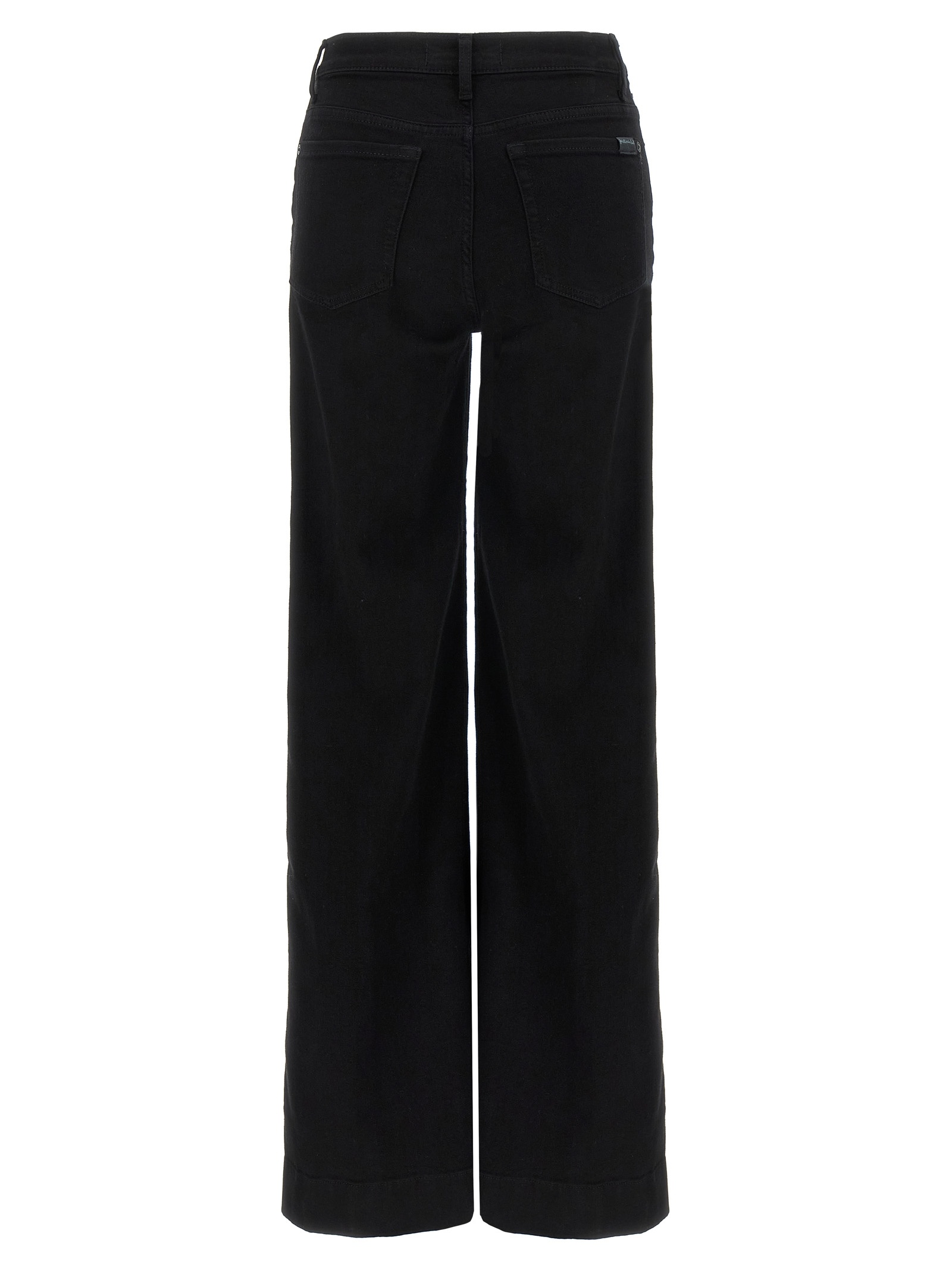 7 For All Mankind Modern Dojo Jeans Black In Black