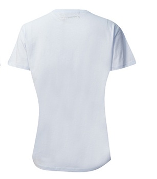 Shop Karl Lagerfeld White Logo T-shirt