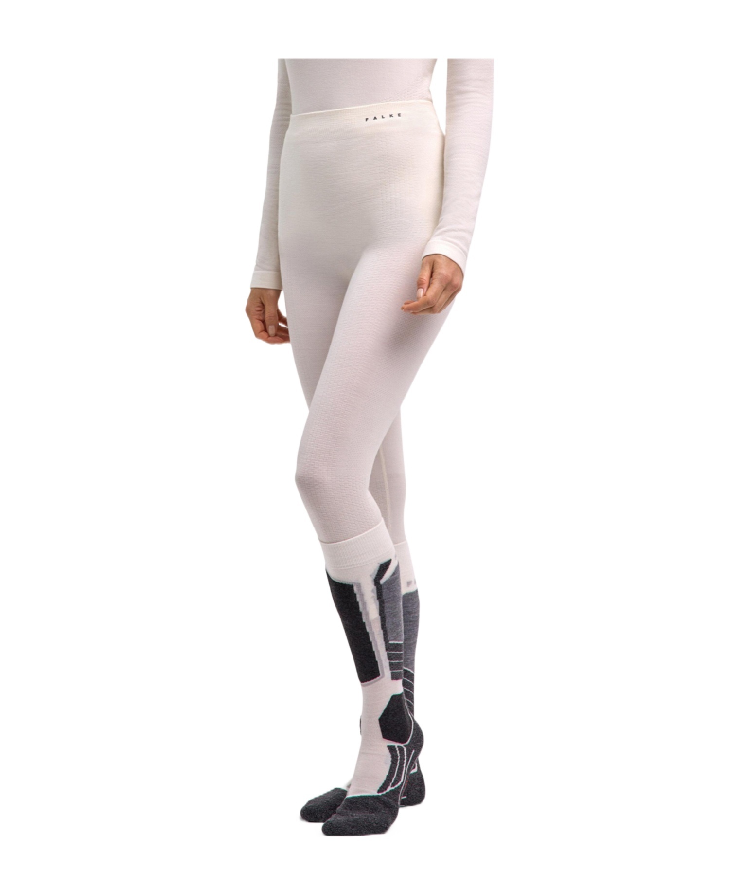 Falke Thermal Leggings In Pink