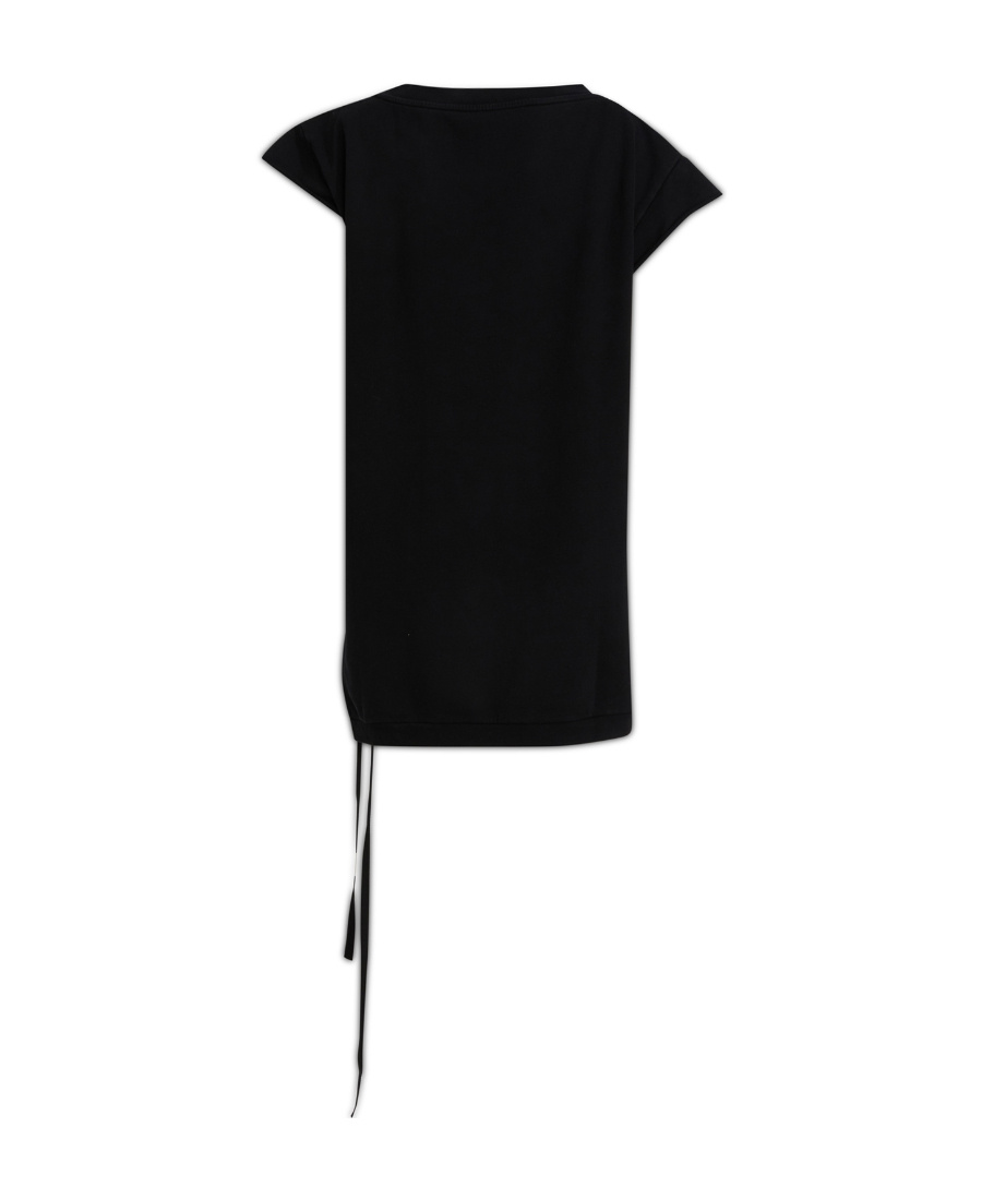 ANN DEMEULEMEESTER LONG-LENGTH COTTON T-SHIRT 