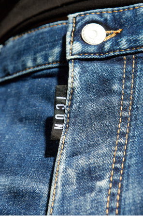 Dsquared2 Eros Loose Jeans In Blue