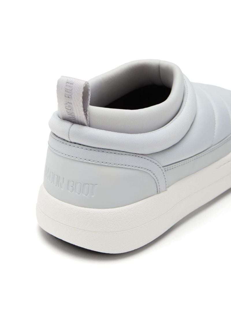 Moon Boot Logo Sneakers In White