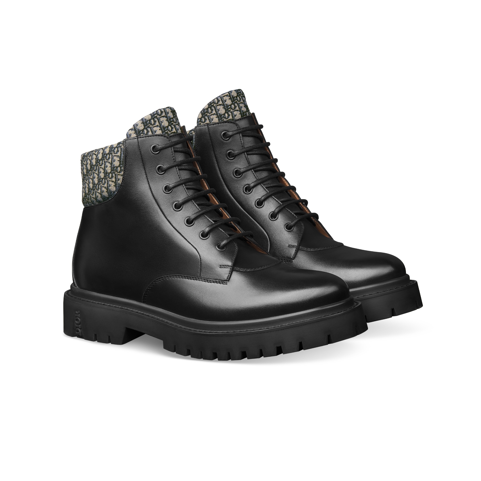 Dior Explorer Iii Ankle Boot In Black
