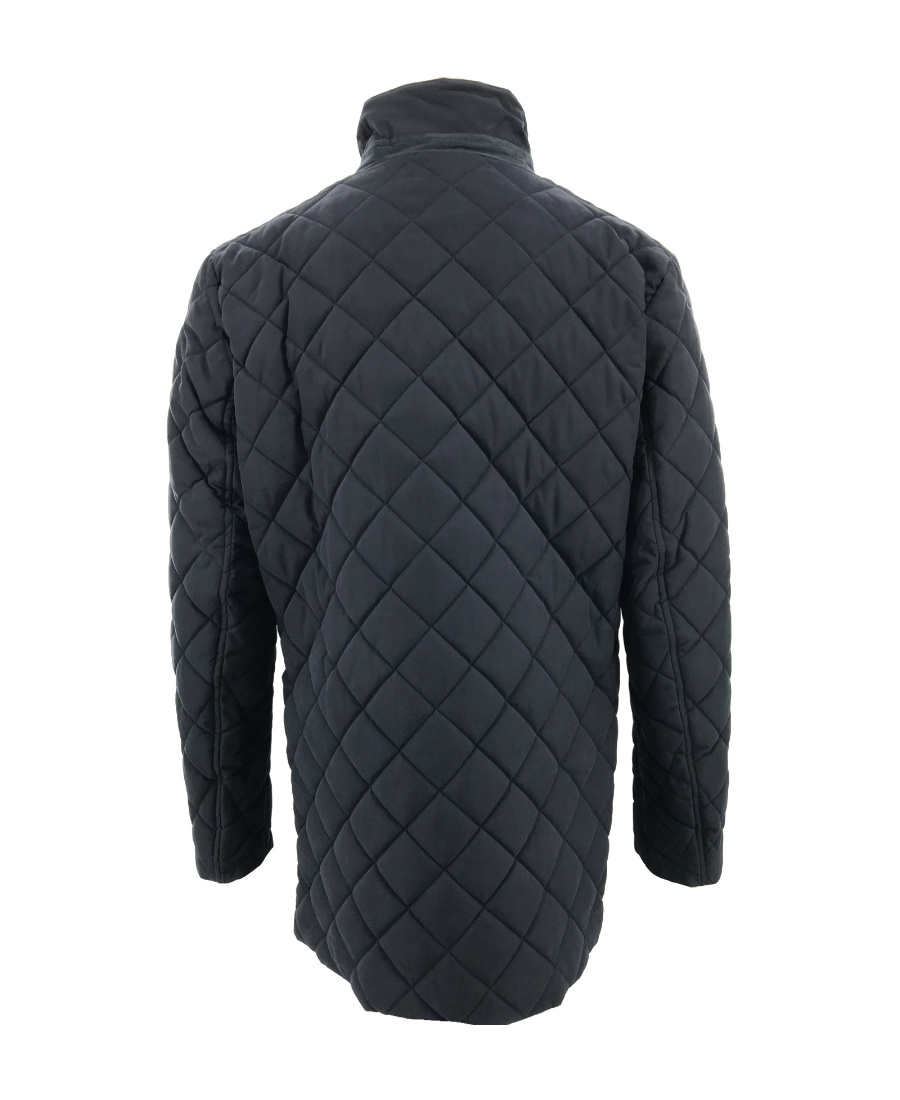 Paul & Shark Quilted Cotton Suit In Black