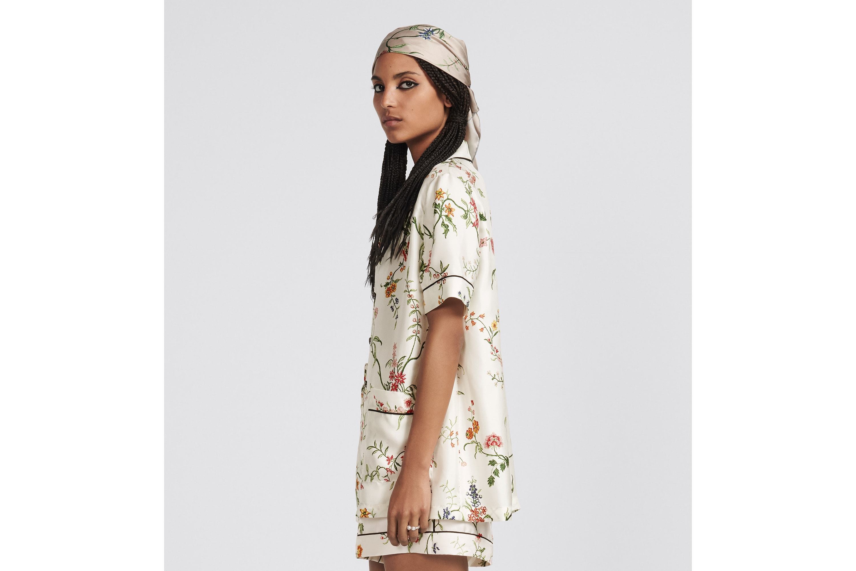 Dior A Short Sleeved Shirt In White