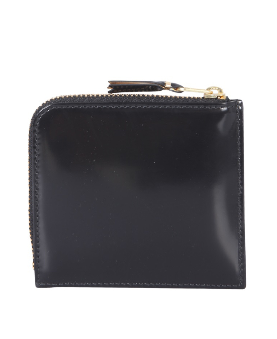 Comme Des Garçons Comme Des Garcons Wallet Glossy Patent Leather In Black