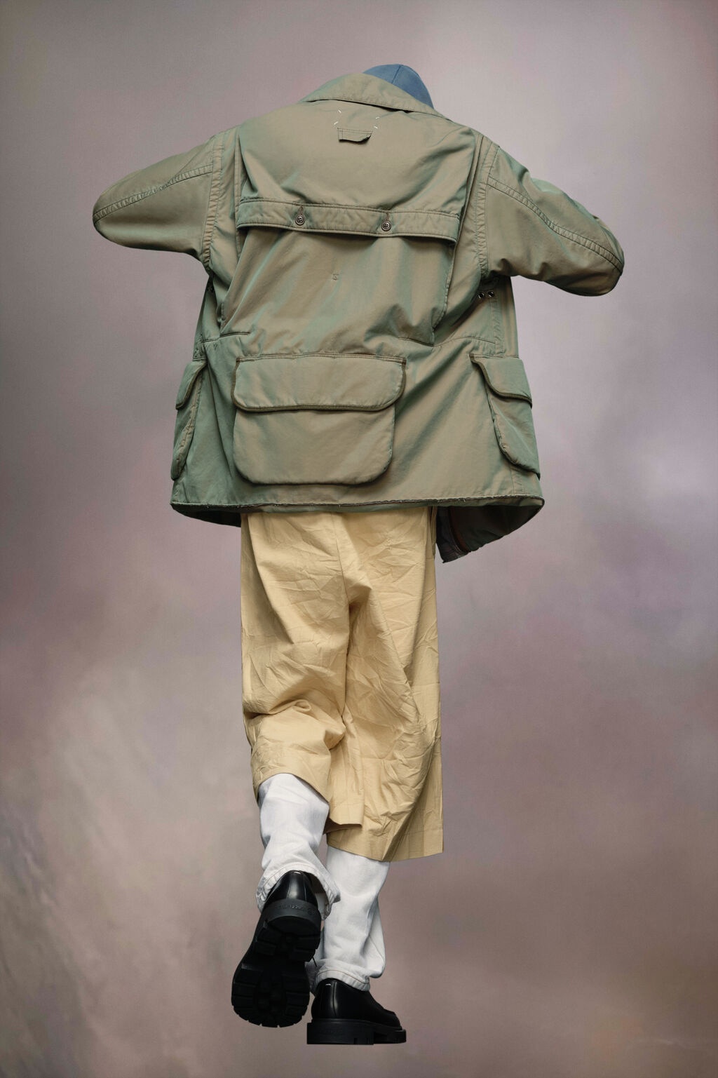 MAISON MARGIELA MAISON MARGIELA DISTRESSED TONIC JACKET