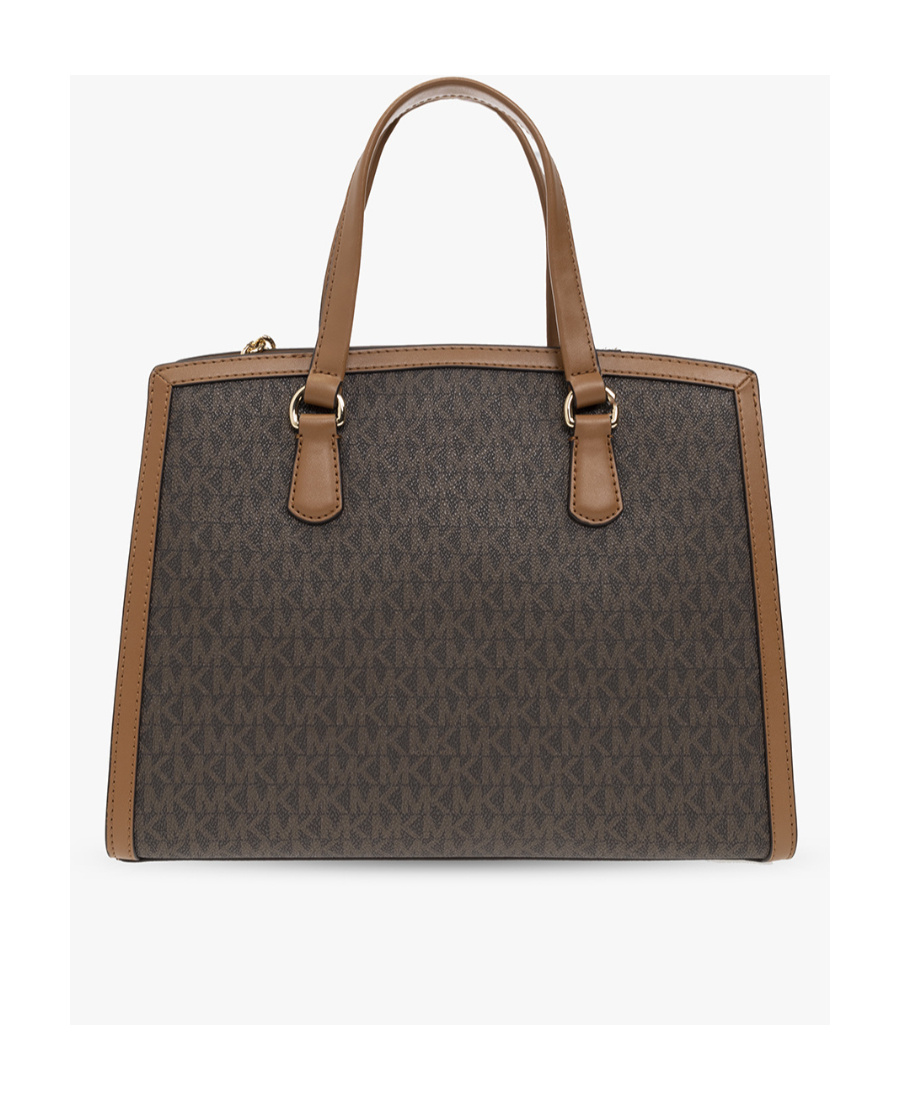 Michael Michael Kors Chantal Top-handle Tote In Black
