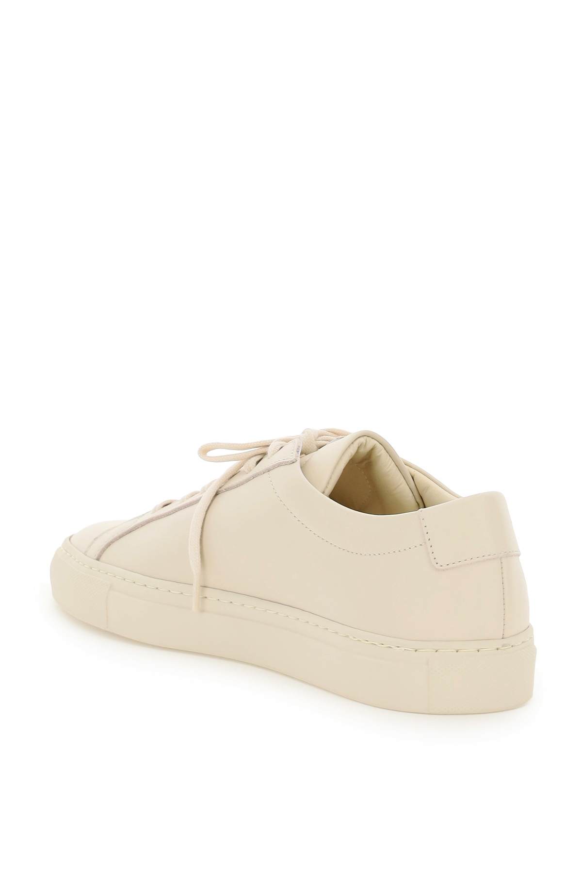 Common Projects Original Achilles Leather Sneakers In Nude