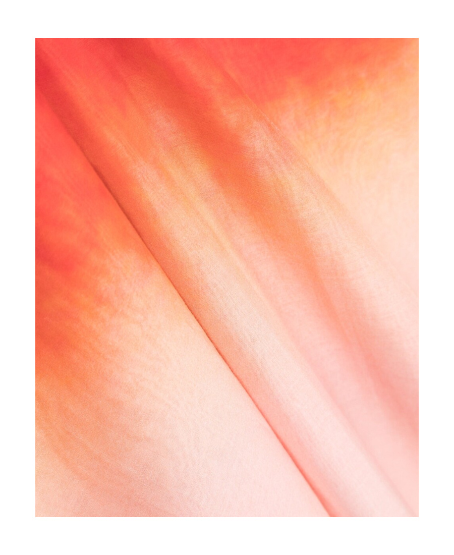 Alexander Mcqueen Logo Gradient-effect Scarf In Pink