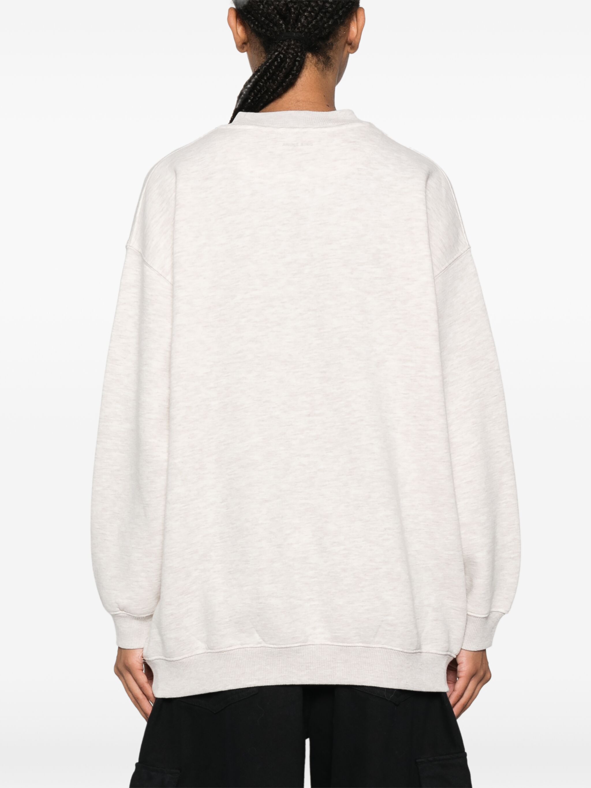 ANINE BING LOGO-PRINT SWEATSHIRT