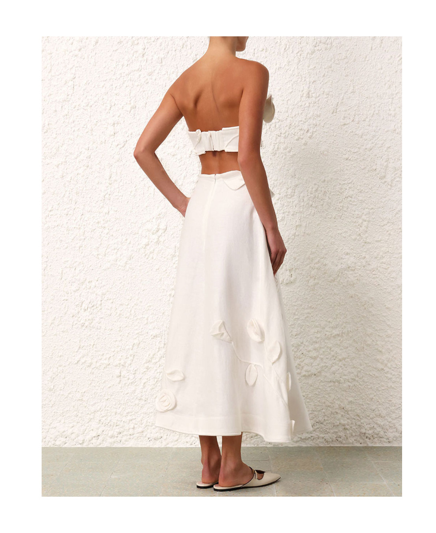 Zimmermann Matchmaker Rose Top In White