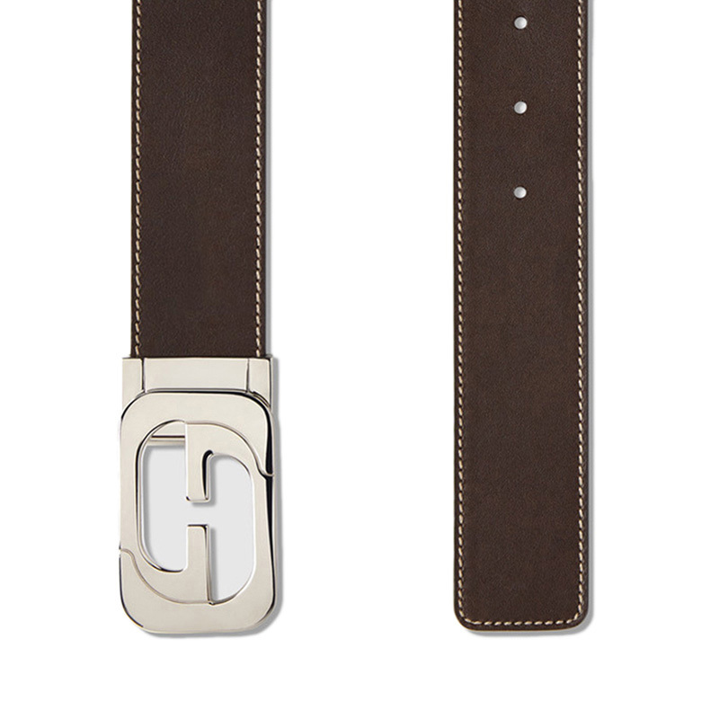 Gucci Gg Buckle Belt In Nude