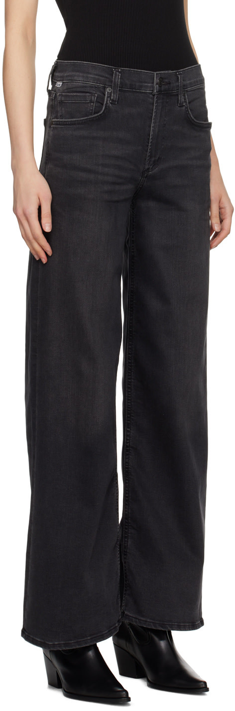 Citizen Of Humanity Wide-leg Cargo Jeans With Functional Pockets