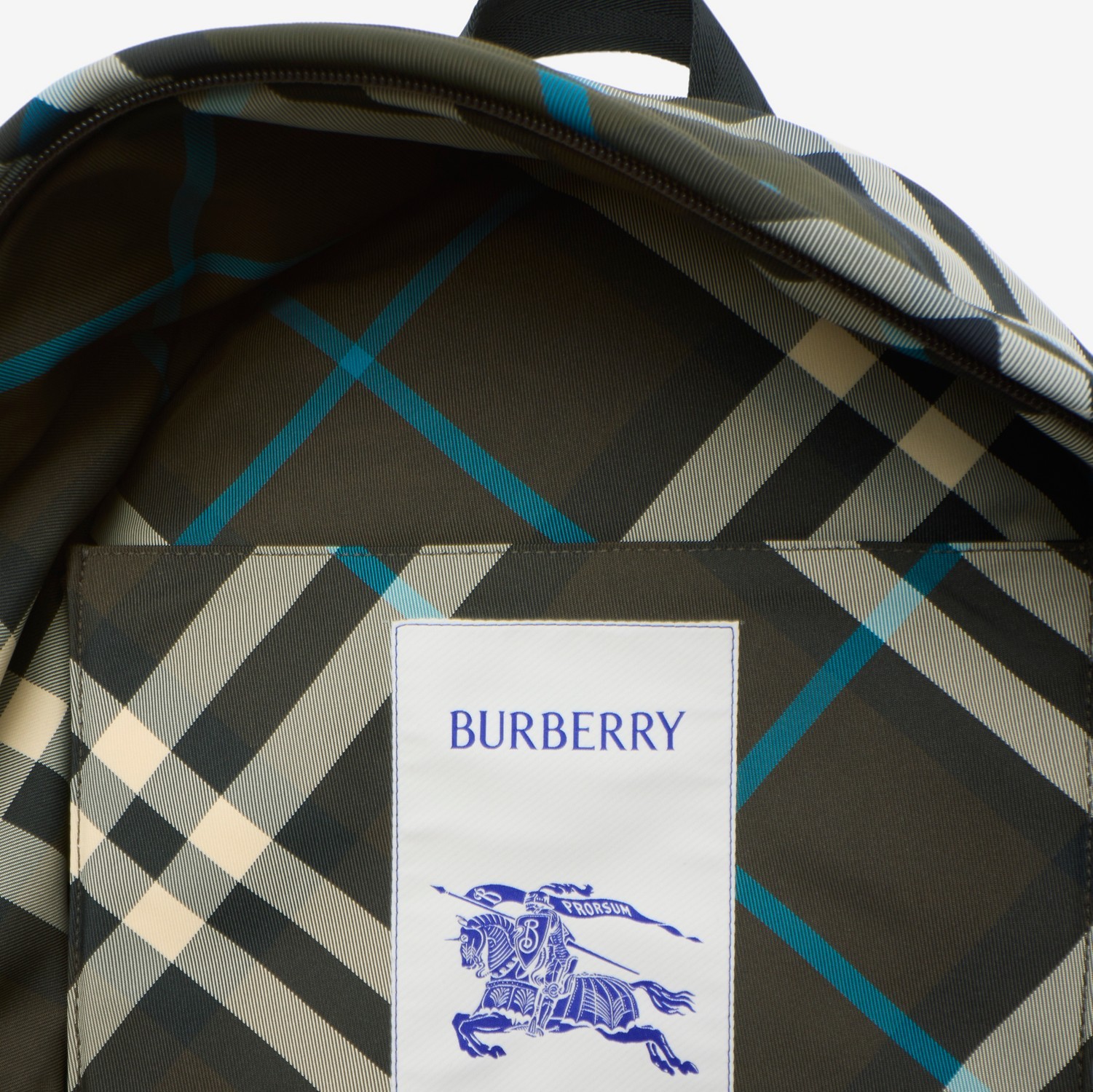 Burberry Premium Shielded Mini Backpack For Men In Black