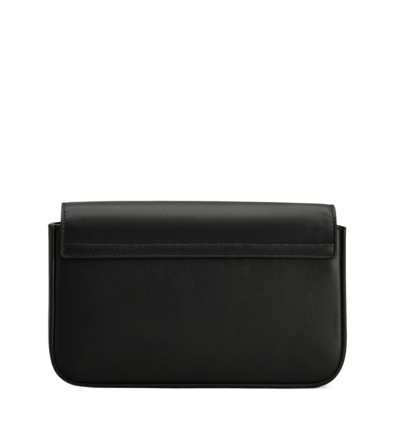 Tod's Mini Clamshell Bag In Black