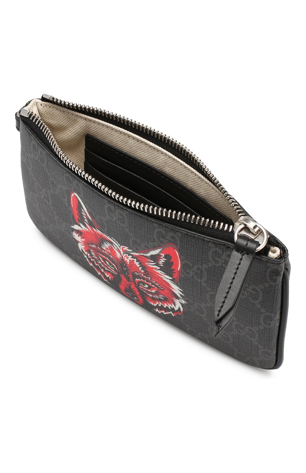 Gucci Printed Purse In Black