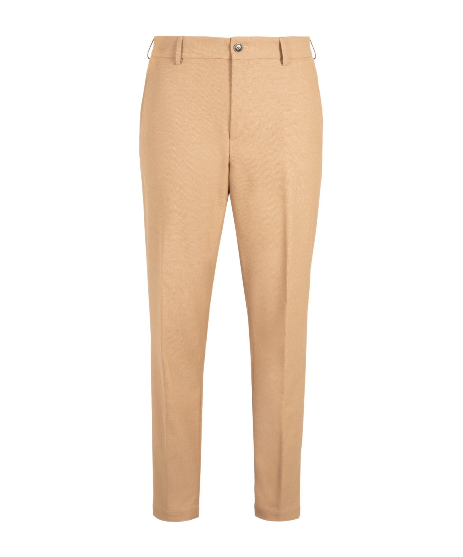 Hugo Boss Elasticated-waist Trousers In Brown