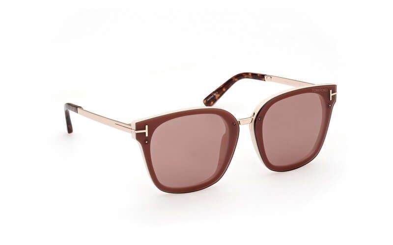 Tom Ford Logo Sunglasses In Pink