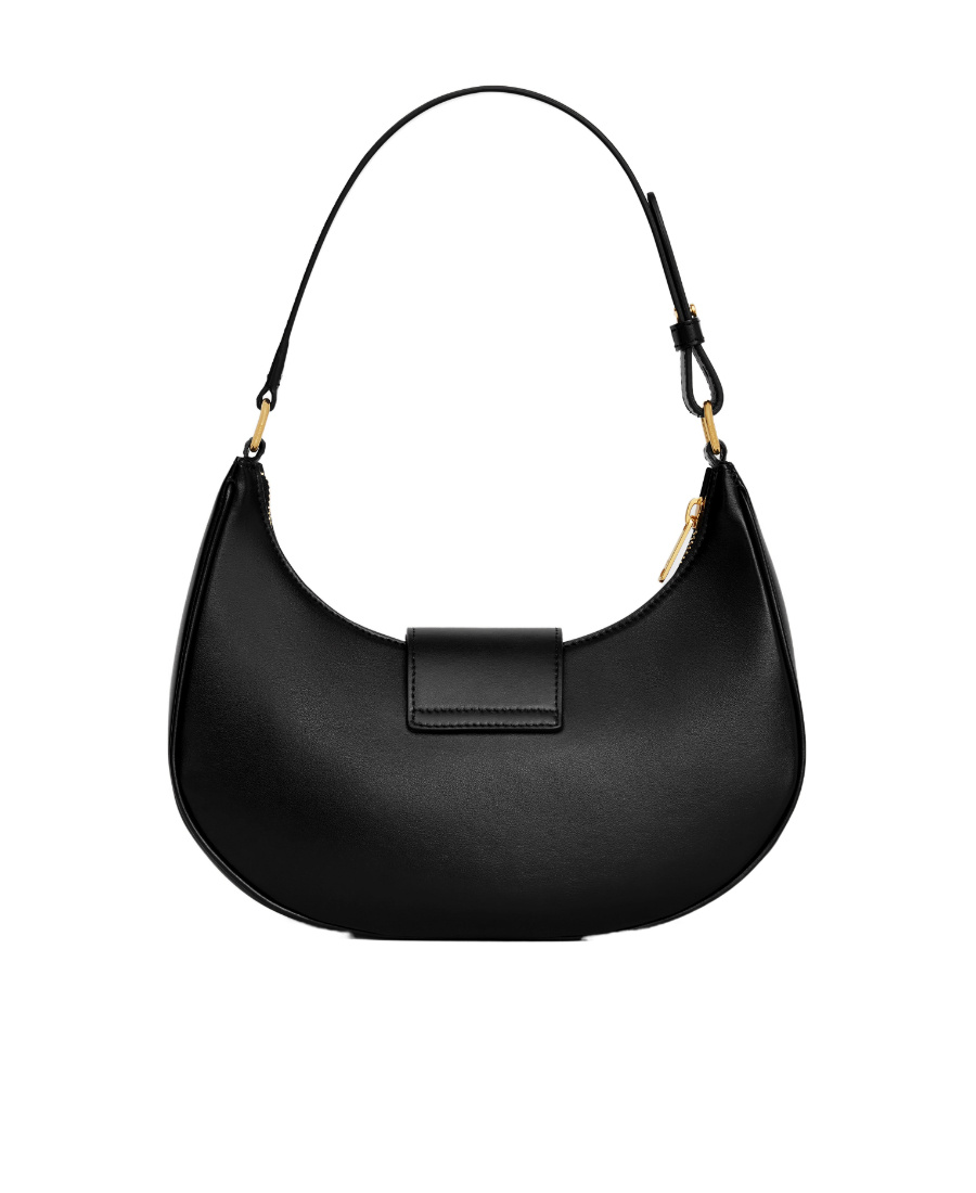Celine Ava Trimphe Handbag In Black