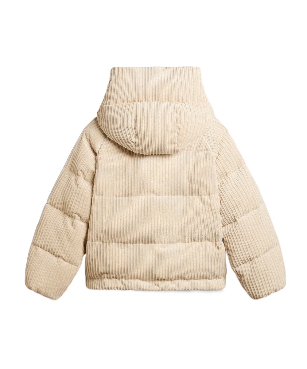 Golden Goose Padded Hoodie Jacket In Nude