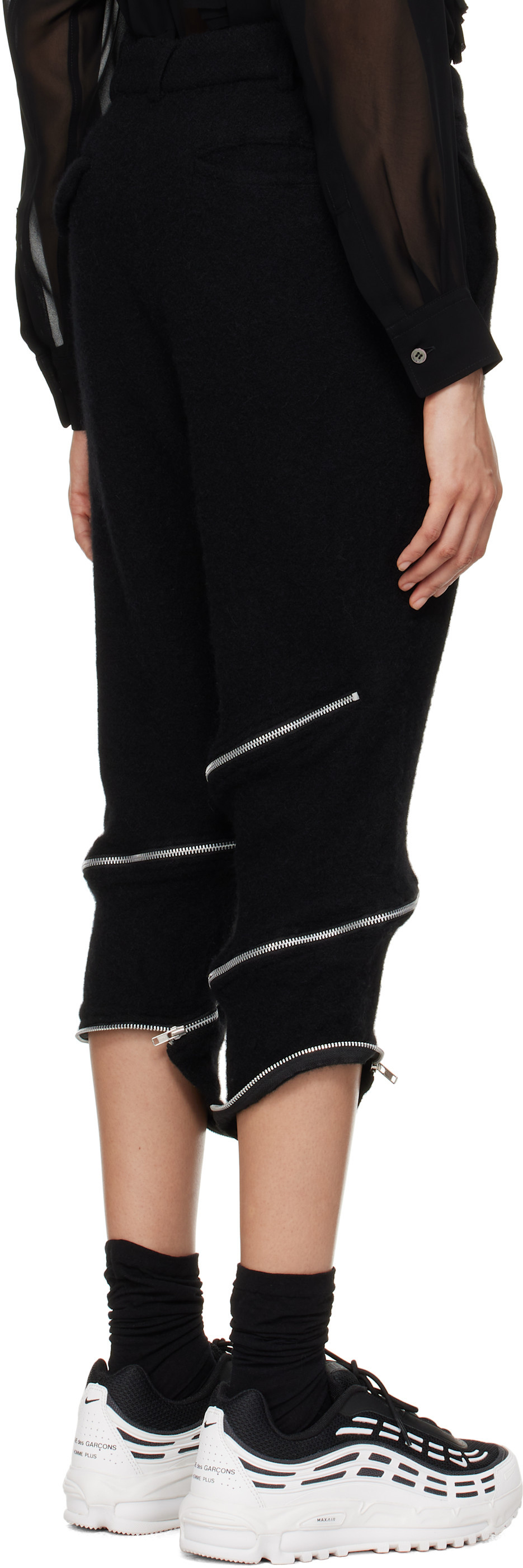 COMME DES GARÇONS BELT LOOP TRACK PANTS