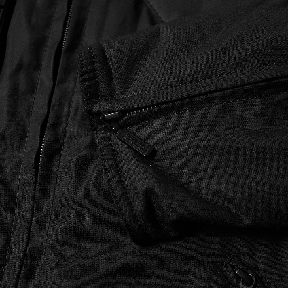 BARBOUR MULTI-POCKET ZIP-UP JACKET