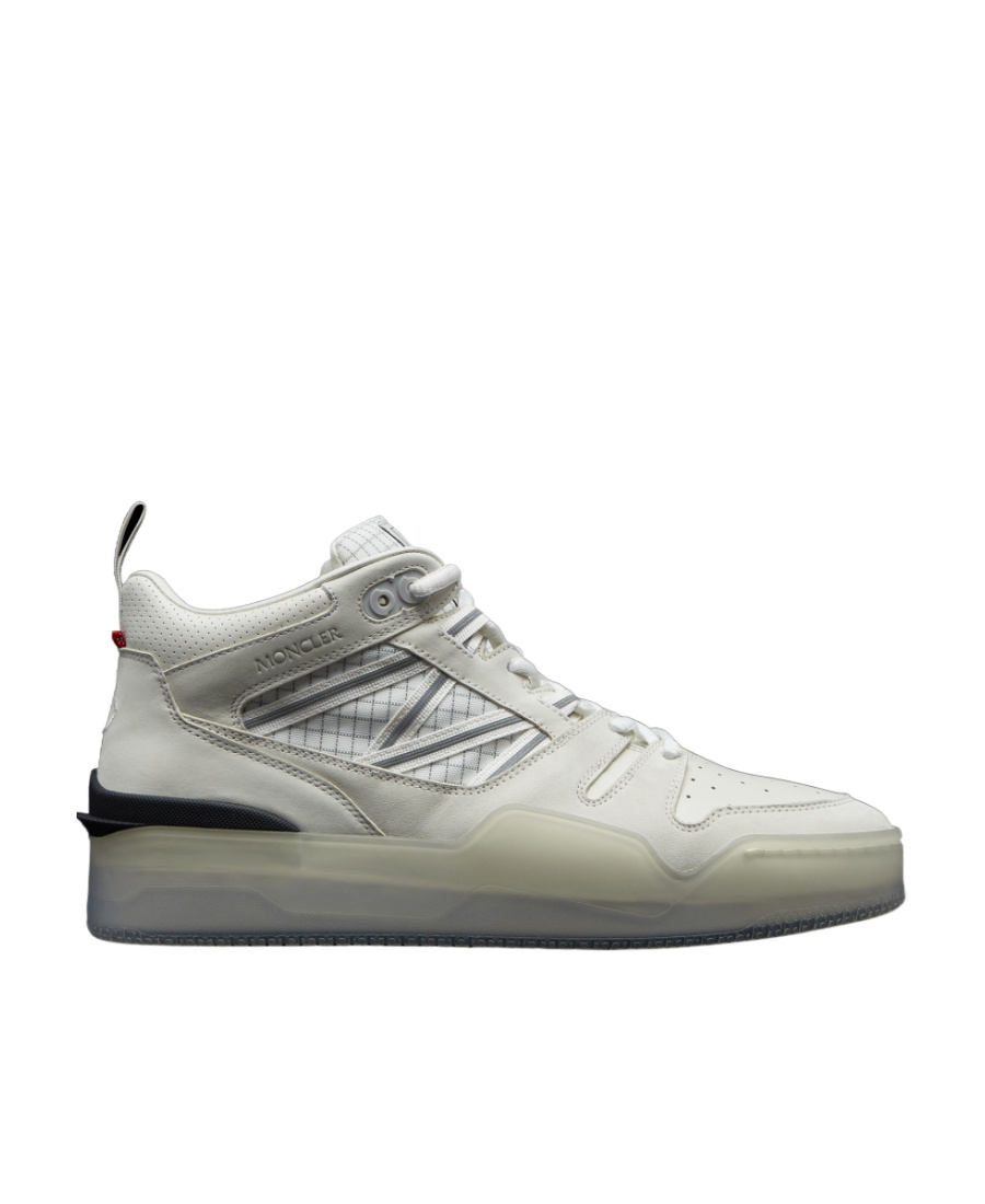 Moncler Pivot High-top Sneakers In White