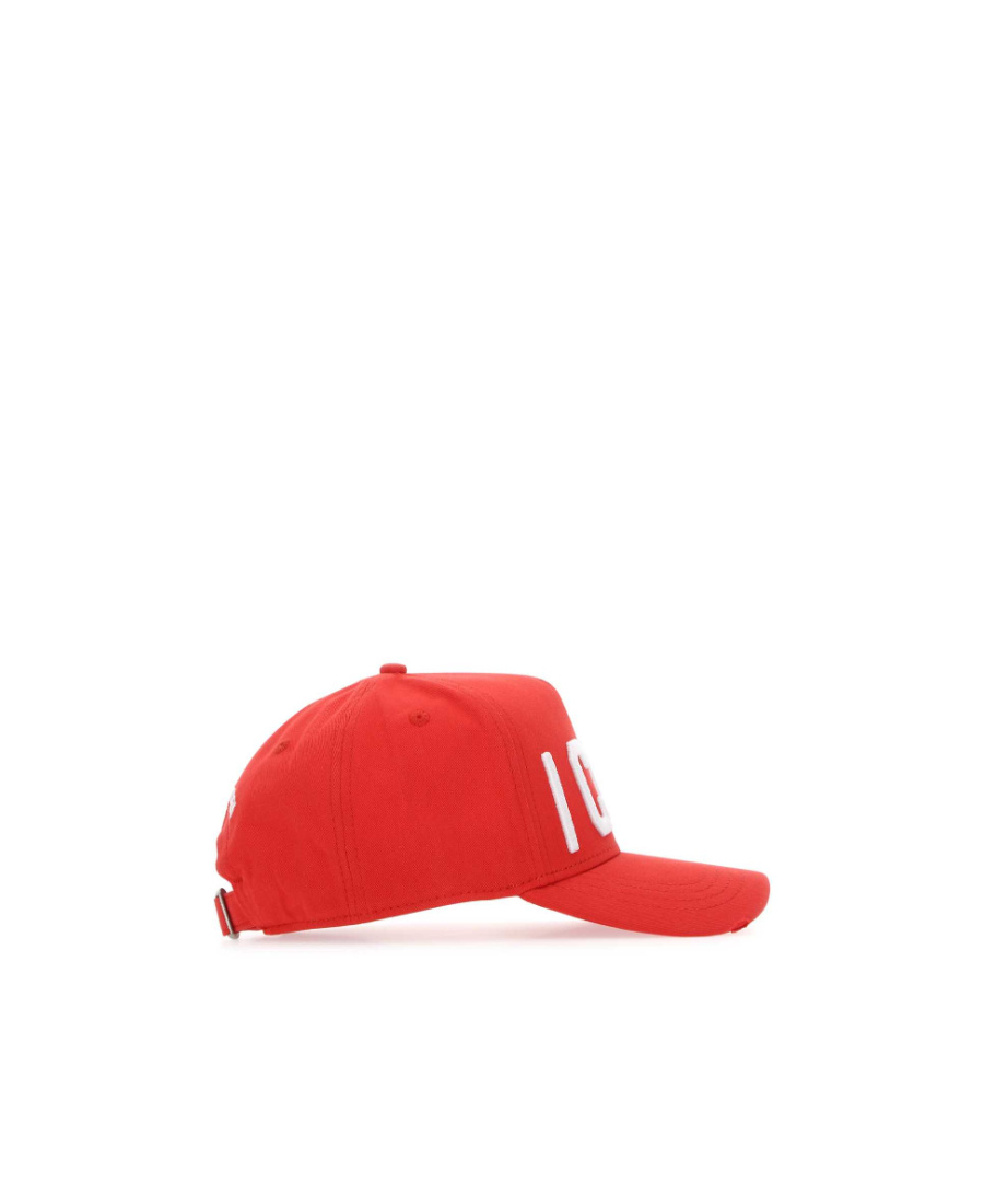 Shop Dsquared2 Icon Logo-detail Cap In Red