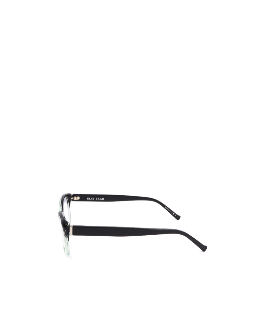 Elie Saab Es Rectangular Frame Glasses In White