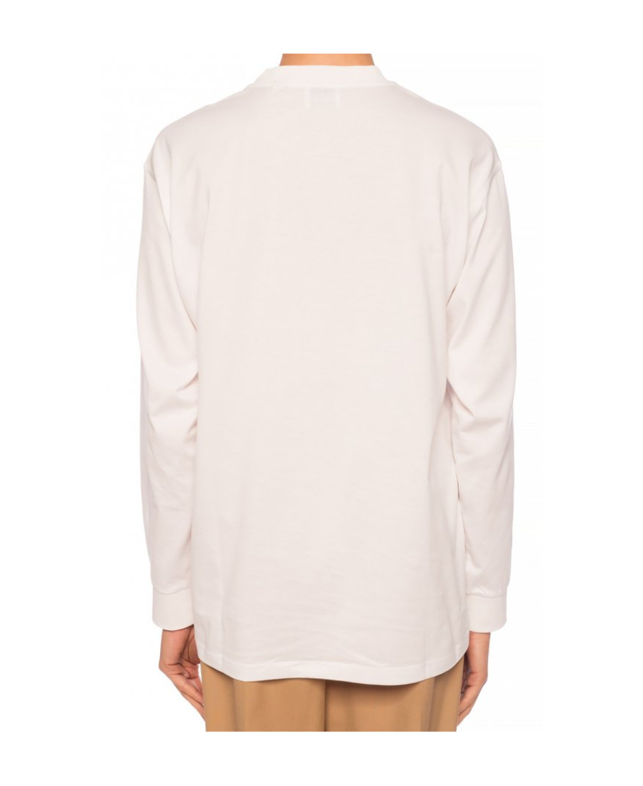 Burberry Long-sleeved Monogram T-shirt In White